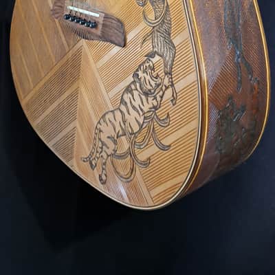 Blueberry NEW IN STOCK Handmade Acoustic Guitar Dreadnought Tiger image 7
