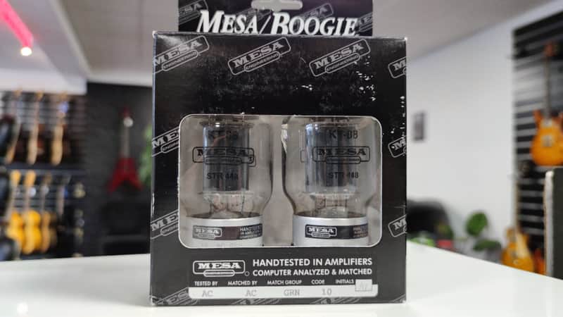 Mesa Boogie Power Tubes - KT-88 STR 488 - Matched Pair Green image 1