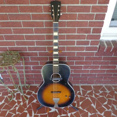 1950's Kay 5160 Baritone Guitar - Electric Acoustic - 000 Sized image 2