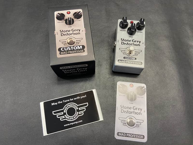 Mad Professor Stone Grey Distortion Custom Limited Edition- Modernized Mod. New! image 1