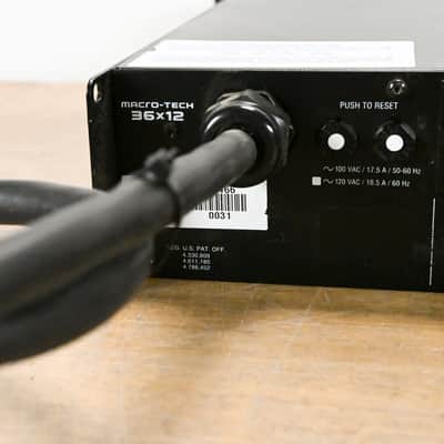 Crown Macro-Tech 36x12 2-Channel Power Amplifier CG015TH image 8