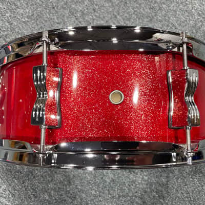 Ludwig Accent Snare - Red Sparkle image 3