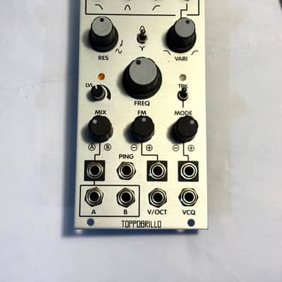 Toppobrillo Multifilter 2 Eurorack Filter Module (Silver) image 1