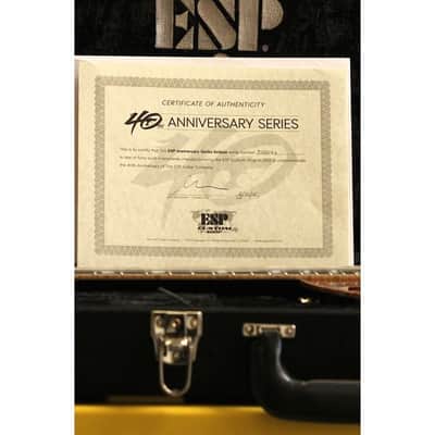 ESP ECLIPSE 40TH TE 2015 Tiger Eye Electric Guitar #27/40 image 10