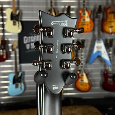 ESP LTD EC-401 QM See Thru Black Satin - 3,462 kg - SN# W22121411 - NEW image 6