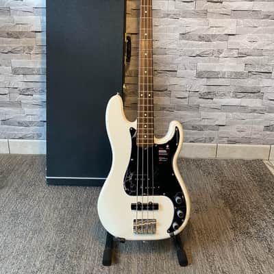 Fender Precision Bass American Performer 2021 - Arctic White image 1