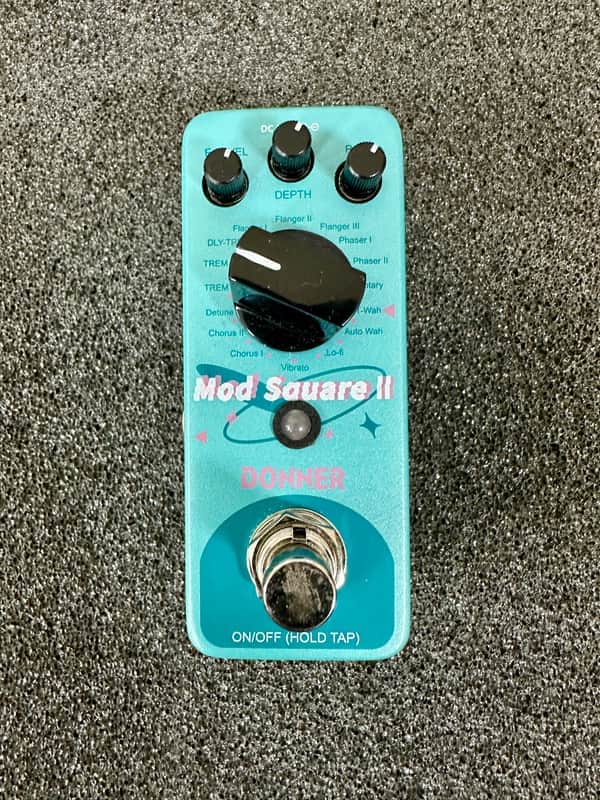 Donner Mod Square II Multi-Modulation Mini Guitar Effect Pedal with 16 Effects image 1