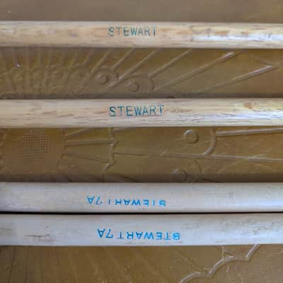 Stewart 7A Drumsticks + Felt Mallets 1960s-70s image 4