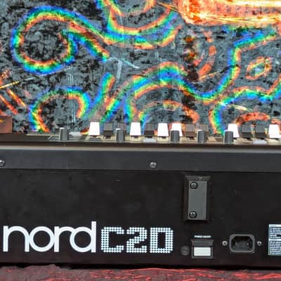 Nord C2D Dual 61-Key Manual Combo Organ 2012 - 2019 - Black with Wood Sides image 6