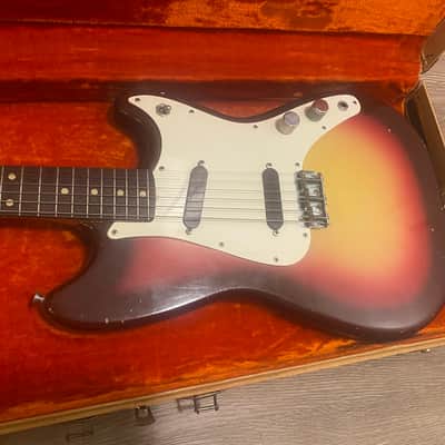 Fender Duo-Sonic 1963 Sunburst with OHSC image 2
