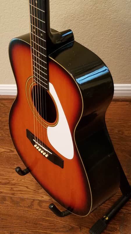 Yamaha FG-110 1-SBK SPECIAL EDITION - RARE | Reverb