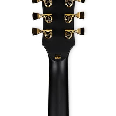 ESP LTD EC-1000 Electric Guitar. Left Handed Vintage Black image 7