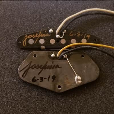 Fender Custom Shop Josefina Handwound Blackguard 50'/51' Telecaster Pickups image 1