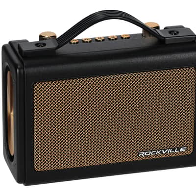 Rockville GlideTone Vintage Style Portable & Home Bluetooth Speaker Loud & Clear image 9