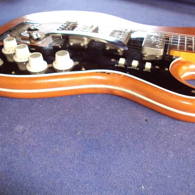 Vintage original Höfner 173 , Vinylcover, Tremolo , 3 Pickups, from 1962 image 3
