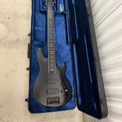 Schecter SLS Evil Twin-5 Bass Guitar plus Schecter SGR6 Bass Hardshell Case 2026 - Satin Black image 1