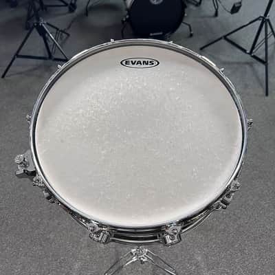 Peter Erskine's DW Jazz Series 5.5x14" Maple Gum Snare Drum in Black Abalone image 6