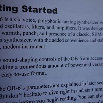 Oberheim OB-6 49-Key 6-voice Polyphonic Synthesizer 2017 - Present - Black image 19