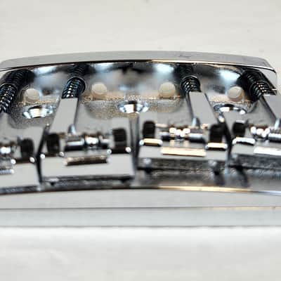 Rickenbacker 00861 Bass Bridge for 4004 Bass, Chrome image 5
