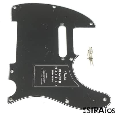 Fender Player II Modified Telecaster PICKGUARD, Guitar Tele Black. image 1