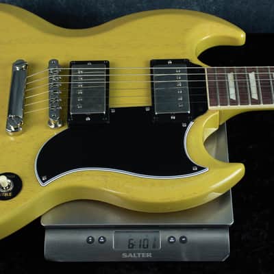 Gibson USA SG Standard 61 TV Yellow 215660203 image 6