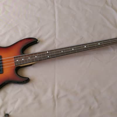 1984 Peavey Foundation FL Fretless Bass sunburst image 2