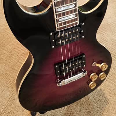 Custom Build Ovation Ultra GP-LP Tribute - PurpleBurst image 11