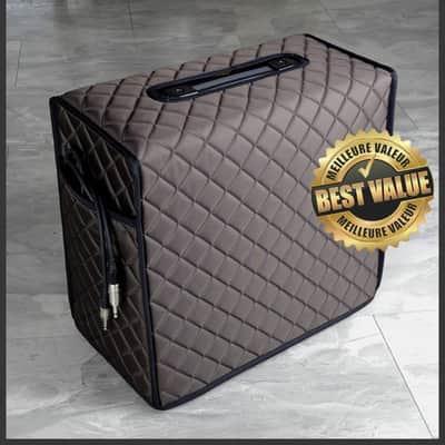 Combo Amp Cover SUPRO dual tone 1624 T reissue Classic brown cover full padding image 1
