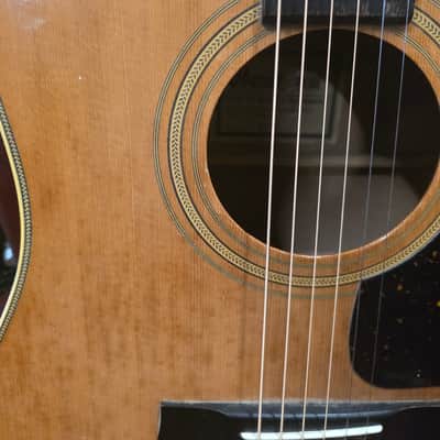 Ibanez Vintage S 300 Dreadnought Acoustic Guitar 1970s image 4