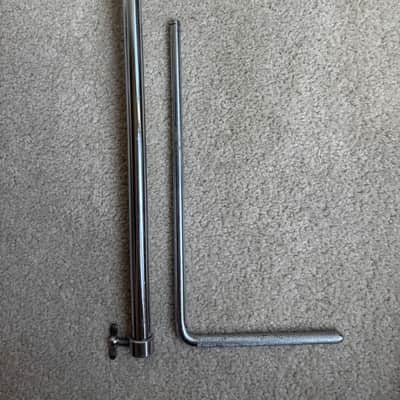 Premier Vintage Lokfast era Cymbal Holder L Arm Mount 70s - Chrome image 8