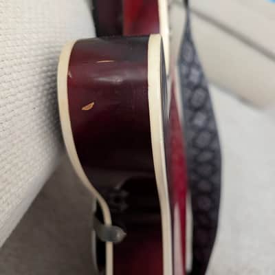 Harmony H53 Rocket 1959 - 1967 Red Sunburst image 13