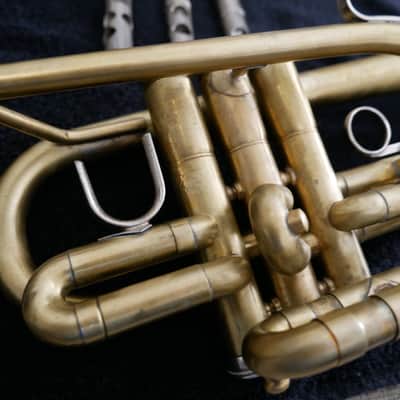 Rat Rod (Combo Yamaha Valves with Conn Bell) Bflat Cornet image 15