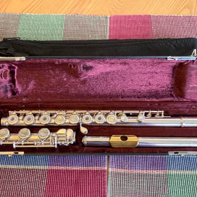 Armstrong Model 80B French Model Flute - Sterling Silver w/Gold Lip Plate - Overhauled image 1