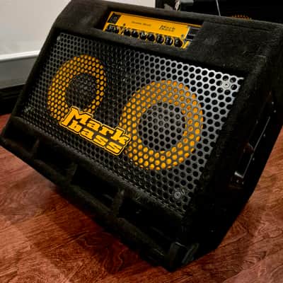 Markbass CMD 102PO 500W combo amp + 151P 1x15 extension cabinet 2000s - Black image 3