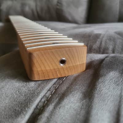 Musikraft Replacement Strat® Guitar Neck - Roasted Quartersawn Maple (Fender Replacement Neck) image 9