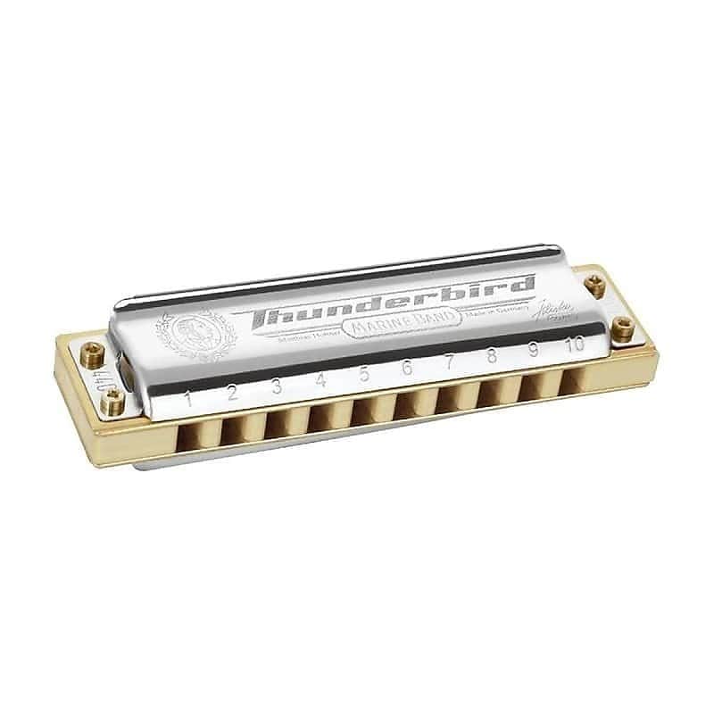 Hohner M2011BXL-D Marine Band Thunderbird Harmonica in Key of Low D image 1
