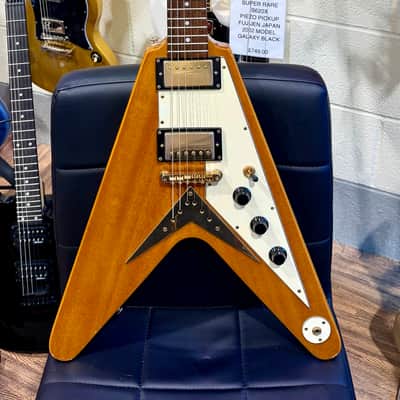 🔥2003 RARE🔥 Epiphone Korina Flying V ’58 Reissue~ Unsung Korea + Flight Case! image 10