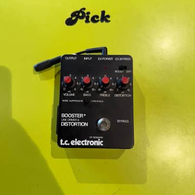 TC Electronic Booster+ Line Driver and Distortion 1980s - Black image 1