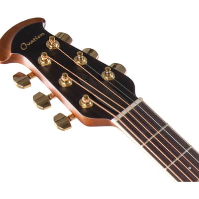 Ovation Celebrity Deluxe CDX40-1-G Cutaway A/E Guitar - Vintage Sunburst image 4