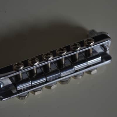 Mighty Mite real vintage US-made 1979 tune-o-matic Les Paul bridge=chromed brass=rare new old stock* image 8