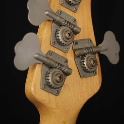 1980 Fender Era LEFTY Music Man Stingray electric bass guitar all original STRING THROUGH BODY + HSC image 12