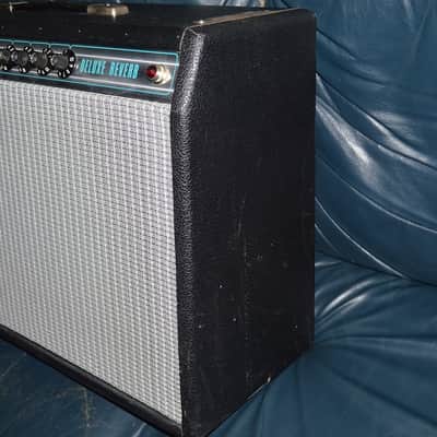 Fender Deluxe Reverb 1971 - Black Tolex image 3