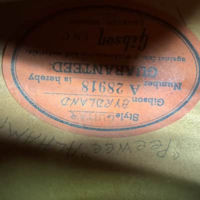Gibson Byrdland 1959 - Sunburst #A28918 image 5