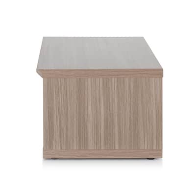 Gator Frameworks Elite Furniture Series 4U Wood Desktop Studio Rack in Driftwood Grey Finish (GFW-ELITERK-4U-GRY) image 3