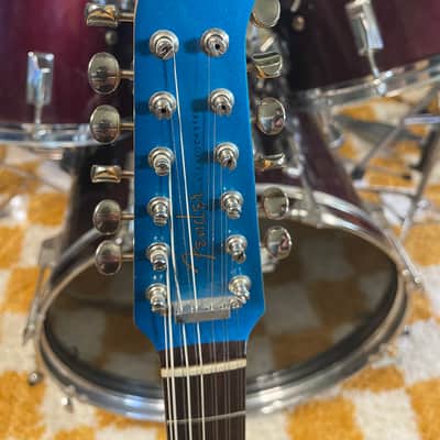 Fender 12-String Stratocaster MIJ - Blue image 2