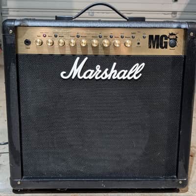 Marshall MG MG50FX 2-Channel 50-Watt 1x12" Solid State Guitar Combo 2009 - 2012 - Black image 1