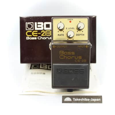 Boss CE-2B Bass Chorus With Original Box 1993 Made in Taiwan ACA Guitar Effect Pedal AF18609