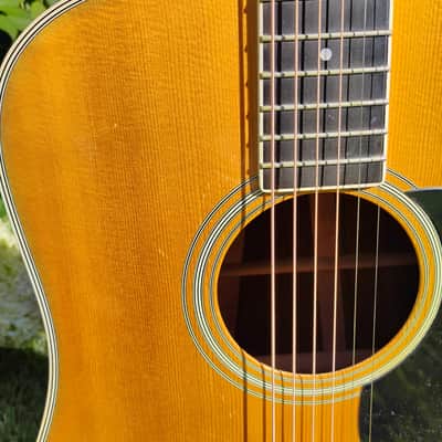 Martin D-35 acoustic guitar w/original hard case 1972 excellent condition image 11