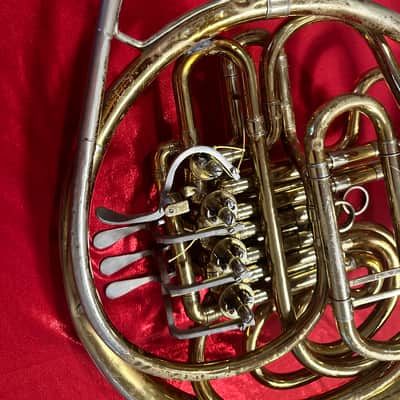 C.G. Conn LTD USA Double French Horn - Lacquer image 12