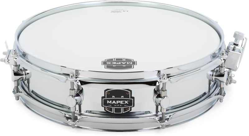 Mapex MPX Steel Piccolo Snare Drum - 3.5 x 14-inch - Polished image 1